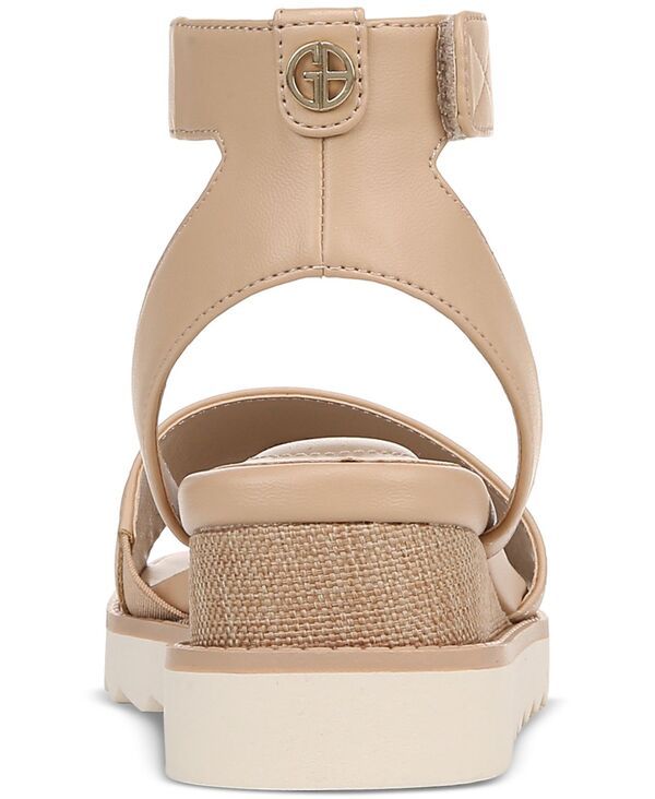 ジャーニ ベルニーニ レディース シューズ サンダル アンクル Giani Bernini Womens Constanciankle Strap Wedge Sandals Candied Ging｜サンダル