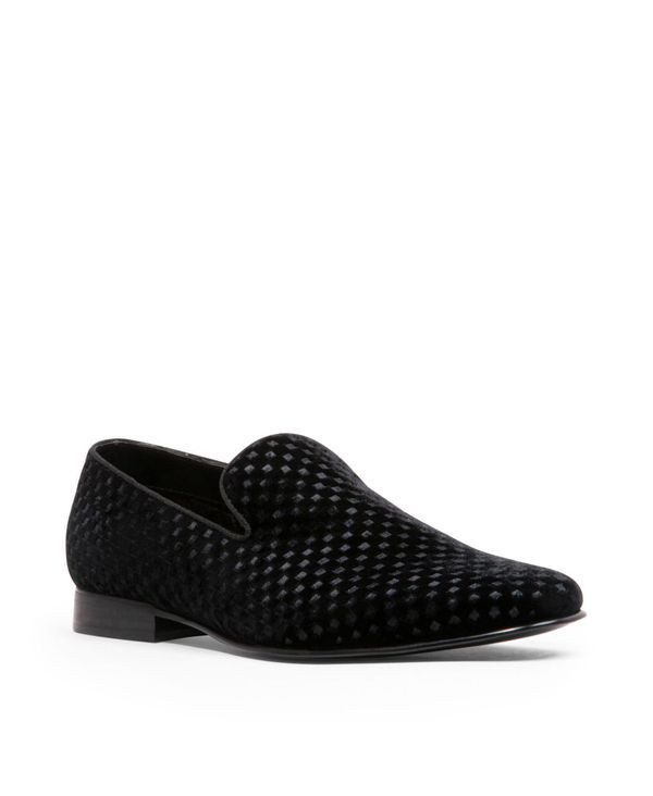スティーブ マデン メンズ シューズ スリッポン・ローファー ローファー Steve Madden Mens Lifted SlipOn Loafer Shoes Black Velvet ブラック