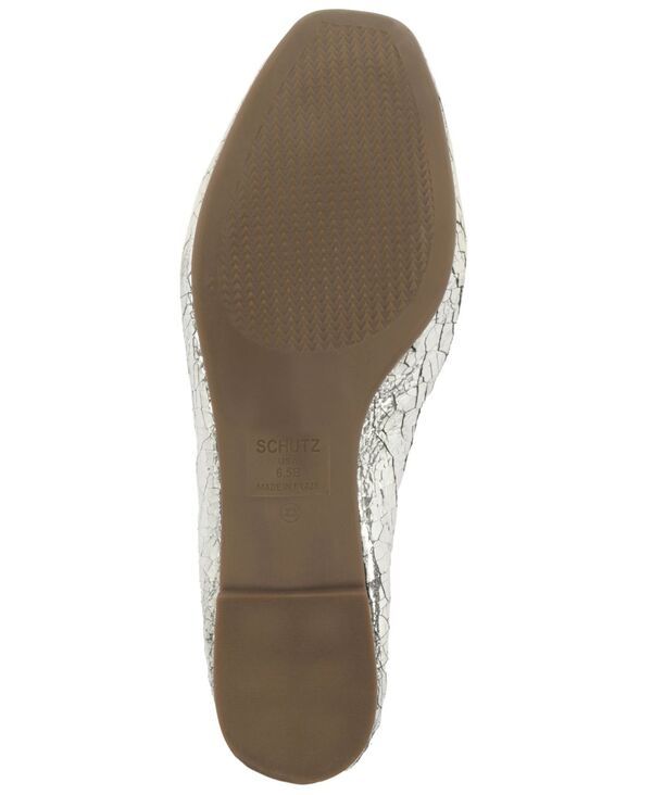 シュッツ レディース シューズ パンプス Schutz Womens Arissa Ballet Flats Silver シルバー