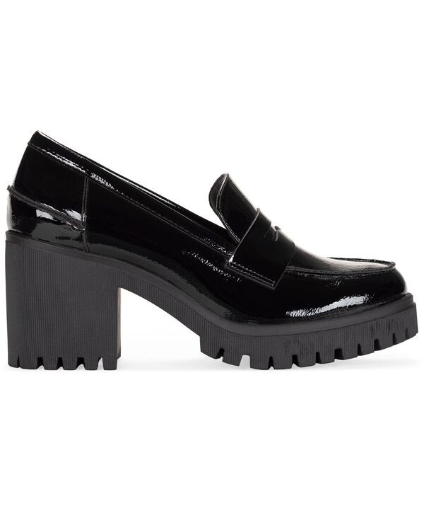 ワイルド ペアー レディース シューズ パンプス ローファー Wild Pair Womens Presscott Round Toe Loafers Black Patent ブラック