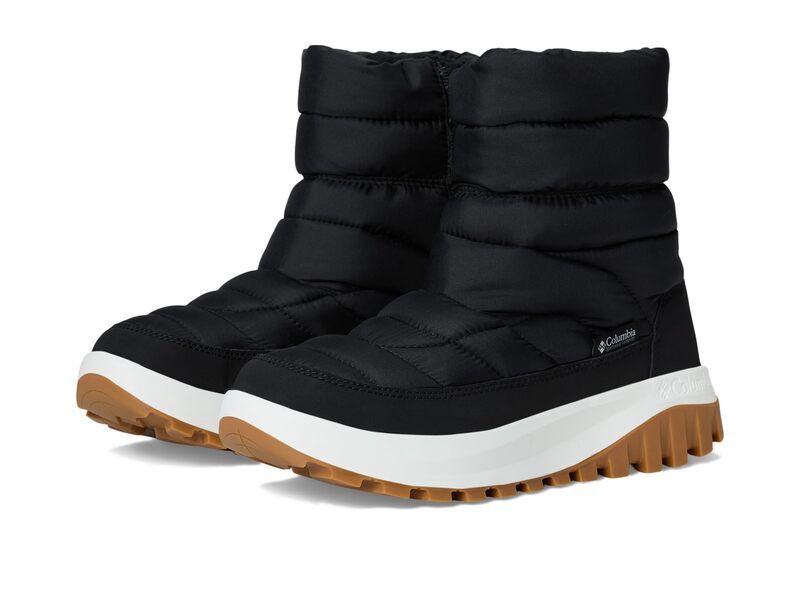 コロンビア レディース シューズ ブーツ・レインブーツ Columbia Snowtrot Mid BlackSea Salt ブラック