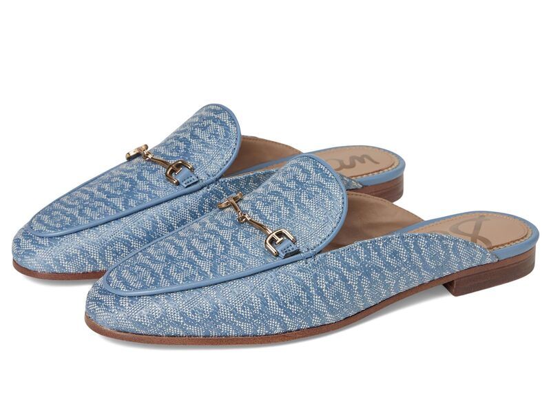 サムエデルマン レディース シューズ スリッポン・ローファー Sam Edelman Linnie Azure Blue ブルー