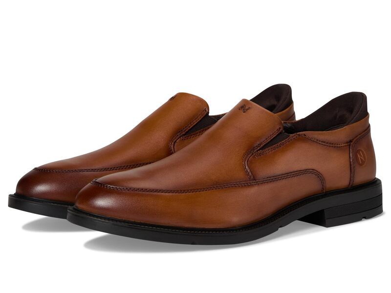 ノンブッシュ メンズ シューズ オックスフォード ローファー Nunn Bush Korez Icon Moccasin Toe SlipOn EasyOn EasyOff Dress Casual