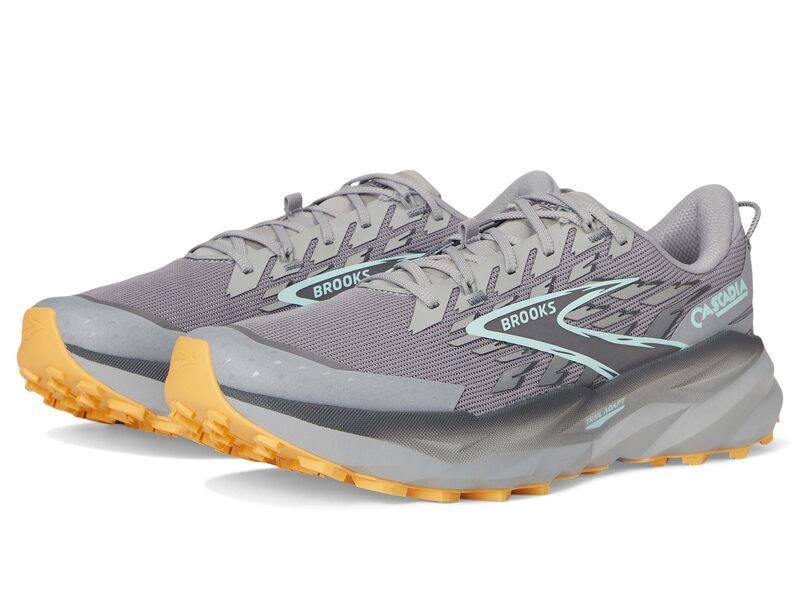 ブルックス メンズ シューズ スニーカー Brooks Cascadia 19 AlloyEbonyOra