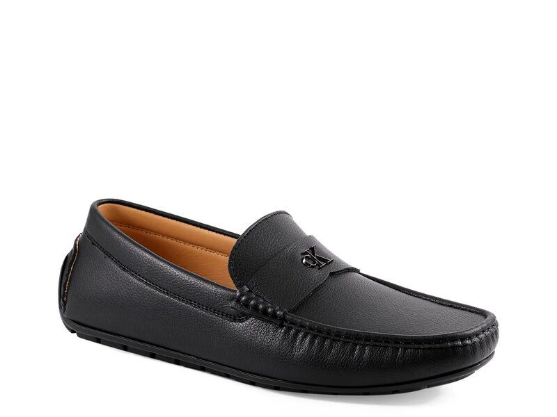 カルバンクライン メンズ シューズ スリッポン・ローファー Calvin Klein Follman Loafer Black ブラック