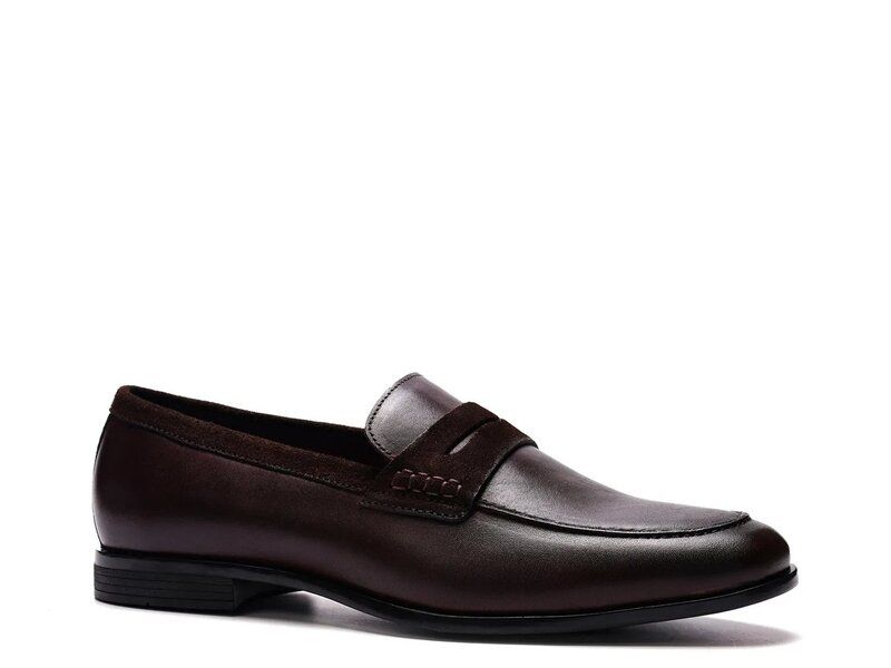 カルロスサンタナ メンズ シューズ スリッポン・ローファー Carlos by Carlos Santana Leon Loafer Brown Leather ブラウン