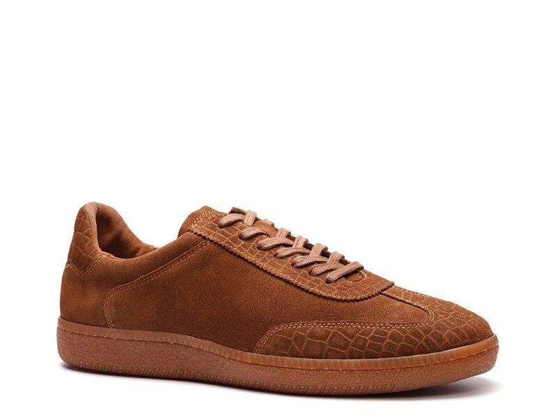 カルロスサンタナ メンズ シューズ スニーカー Carlos by Carlos Santana Crosby Sneaker Tobacco Suede