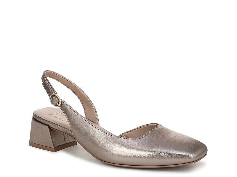 ナチュライザー レディース シューズ パンプス Naturalizer Jayla Pump Pewter Metallic Leather ピューター