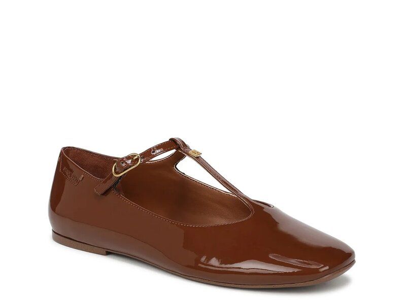 フランコサルト レディース シューズ パンプス Franco Sarto Marylee Mary Jane Flat Brown ブラウン