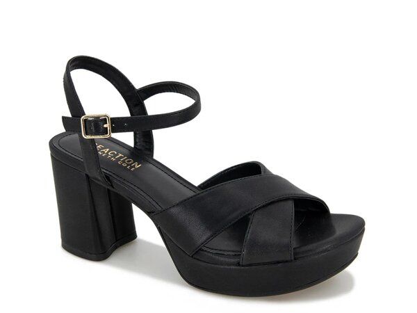 ケネスコール レディース シューズ サンダル プラットフォーム Reaction Kenneth Cole Reeva Platform Sandal Black ブラック