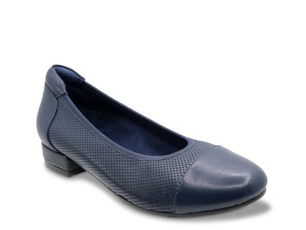 ダイビッドテイト レディース シューズ パンプス David Tate Naomi Ballet Flat Navy ネイビー