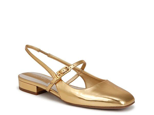 フランコサルト レディース シューズ パンプス Franco Sarto Destin Mary Jane Flat Gold Metallic ゴールド