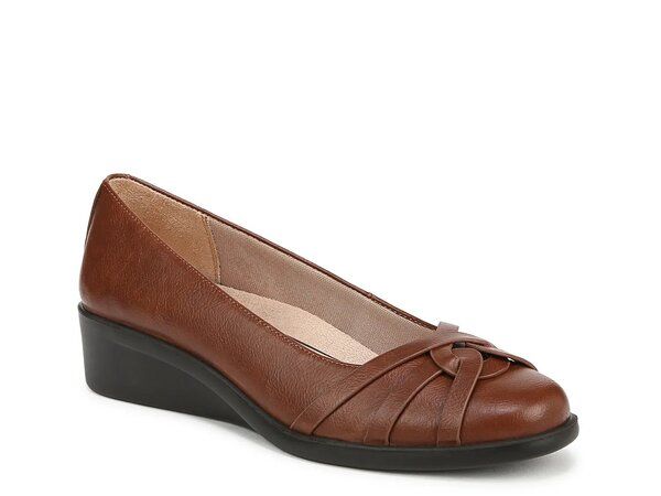 ライフストライド レディース シューズ パンプス LifeStride Jorie Wedge Pump Dark Brown ブラウン