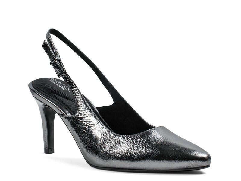 ロックポート レディース シューズ パンプス Rockport Jolie Total Motion Pump Pewter Metallic ピューター