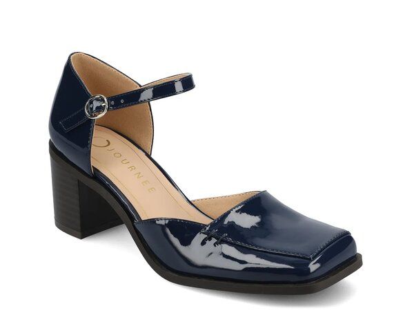 ジャーニー レディース シューズ パンプス Journee Evangeline Pump Navy ネイビー