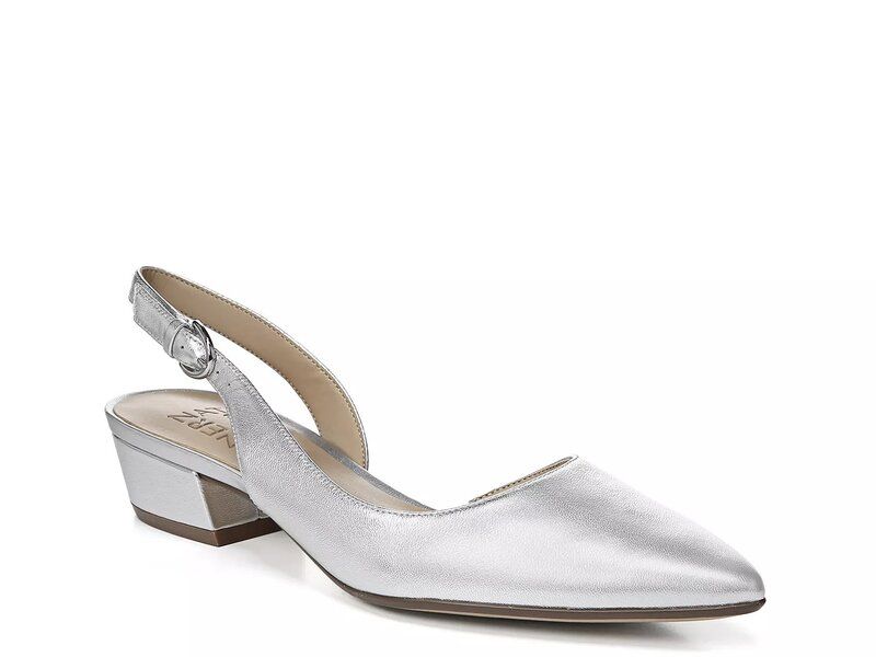 ナチュライザー レディース シューズ パンプス Naturalizer Banks Pump Silver Metallic シルバー