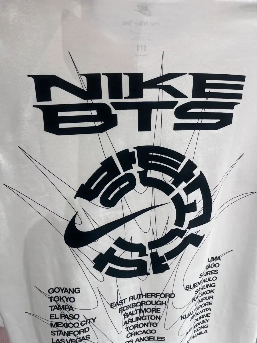 BTS NIKE コラボ Tシャツ 新品