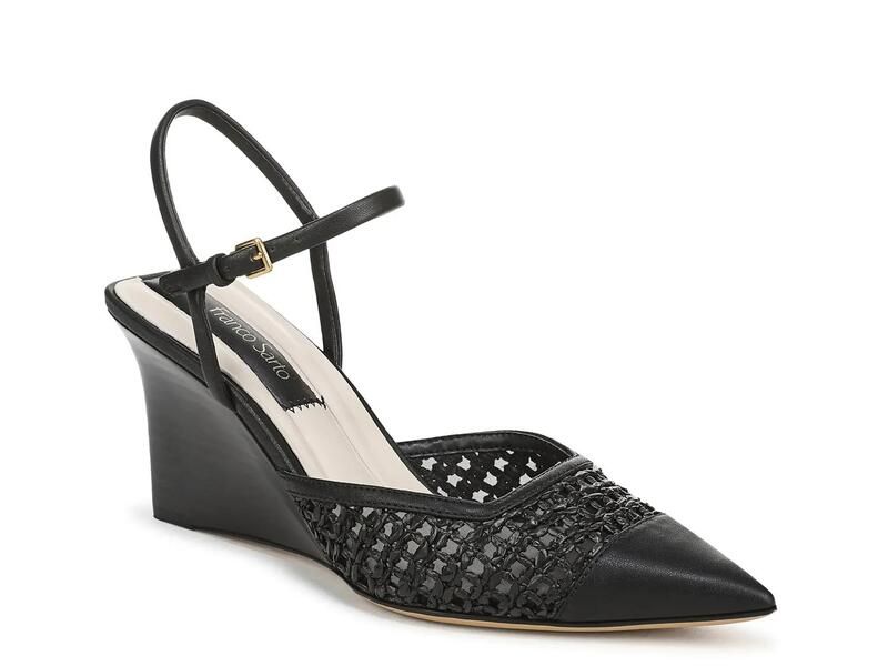 フランコサルト レディース シューズ パンプス Franco Sarto Cherie Wedge Pump Black ブラック