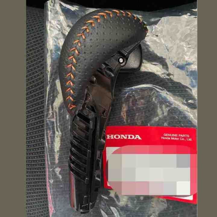 HONDA ホンダ 純正 新品 未使用 フィット RS DBA-GE8 オレンジステッチ 本革シフトノブ CVT用 セレクト ノブASSY パーツ エンジン タイヤ バンパー 検索 マフラー 希少