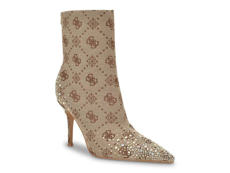 ゲス レディース シューズ ブーツ・レインブーツ Guess Gomoray Bootie Medium Brown ブラウン