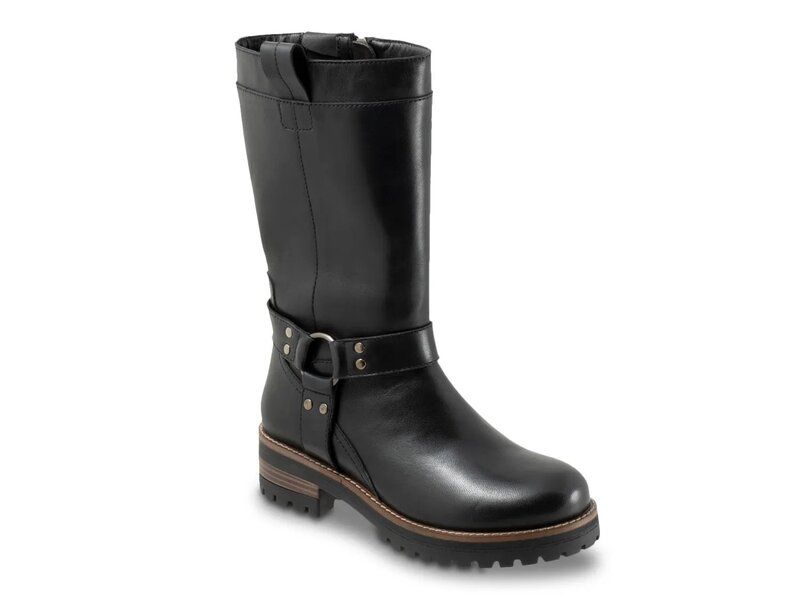 ソフトウォーク レディース シューズ ブーツ・レインブーツ Softwalk Edgewater Boot Black ブラック