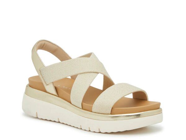 ケリー＆ケイティ レディース シューズ サンダル Kelly Katie Pem Wedge Sandal Gold Metallic ゴールド