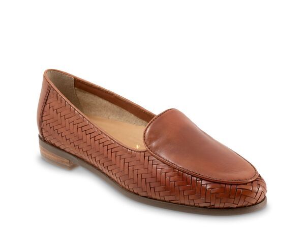 トロッターズ レディース シューズ スリッポン・ローファー Trotters Lyric Loafer Cognac