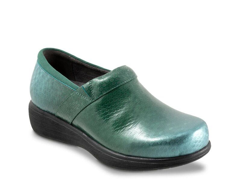 ソフトウォーク レディース シューズ サンダル Softwalk Meredith Sport Work Clog Jade