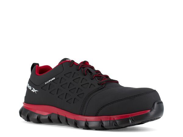 リーボック メンズ シューズ ブーツ・レインブーツ Reebok Work Sublite Cushion Composite Toe Work Boot Mens Black ブラック