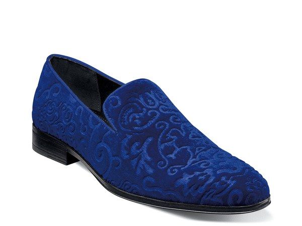 ステイシーアダムス メンズ シューズ スリッポン・ローファー Stacy Adams Saunders Loafer Blue ブルー