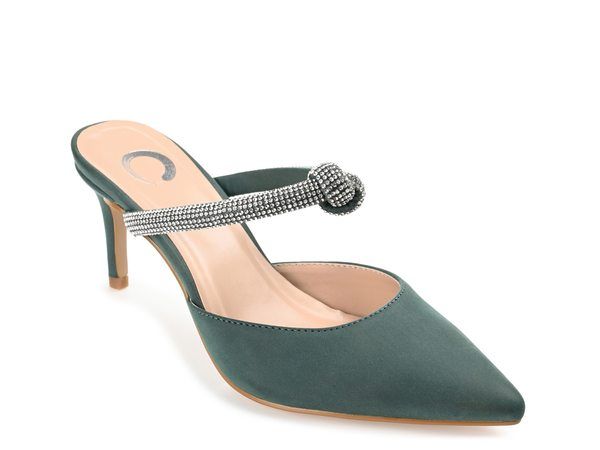 ジュルネ コレクション レディース シューズ パンプス Journee Collection Lunna Pump Dark Green グリーン