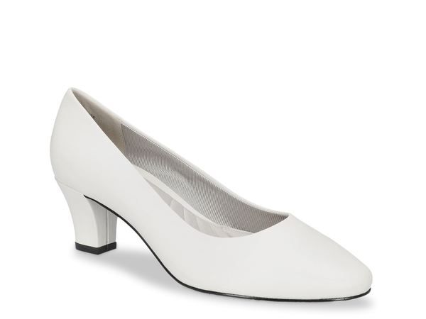 イージーストリート レディース シューズ パンプス Easy Street Ballari Pump White ホワイト