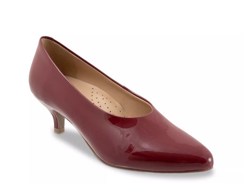 トロッターズ レディース シューズ パンプス Trotters Kimber Pump Burgundy バーガンディ