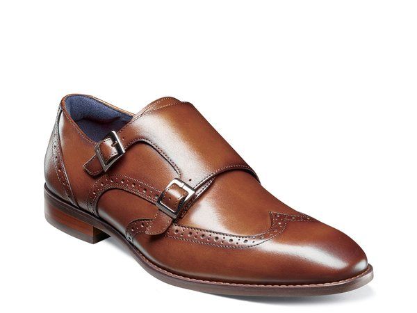ステイシーアダムス メンズ シューズ スリッポン・ローファー モンクストラップ モンク Stacy Adams Karson Monk Strap SlipOn Cognac