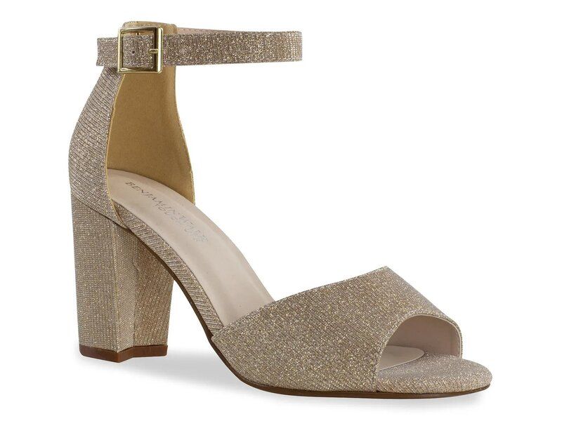 ベンジャミンウォーク レディース シューズ サンダル Touch Ups by Benjamin Walk Amaya Sandal Champagne Glitter シャンパン