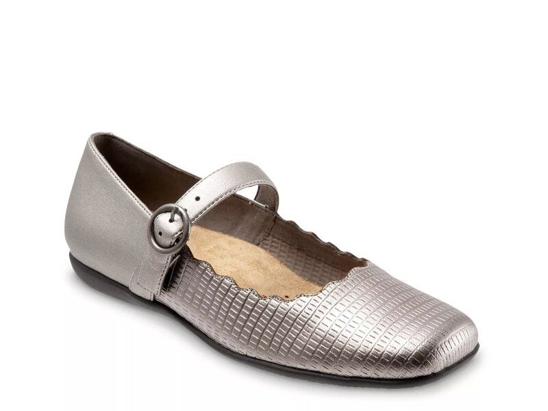 トロッターズ レディース シューズ パンプス Trottersugar Mary Jane Flat Silver Metallic シルバー