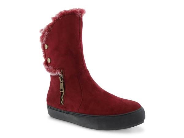 ベリーニ レディース シューズ ブーツ・レインブーツ Bellini Furry Snow Boot Red レッド