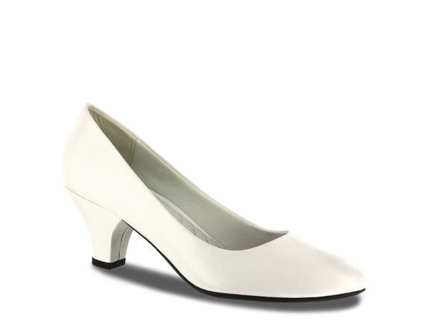 イージーストリート レディース シューズ パンプス Easy Street Fabulous Pump White ホワイト