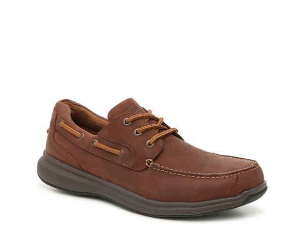 フローシャイム メンズ シューズ デッキシューズ Tシャツ Florsheim Work Bayside Steel Toe Work Boat Shoe Dark Brown ブラウン