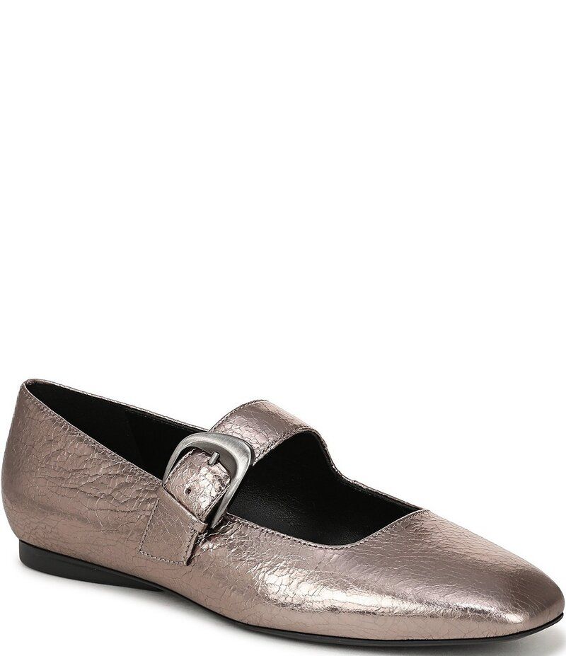ナチュライザー レディース シューズ パンプス レザー Naturalizer Cosmic Leather Mary Jane Flats Pewter ピューター