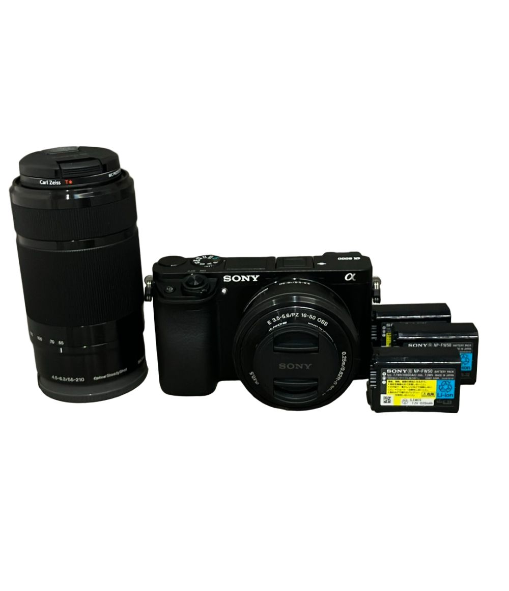 訳あり ソニー ミラーレス一眼カメラ α6000 ダブルズームレンズキット ILCE-6000Y SONY