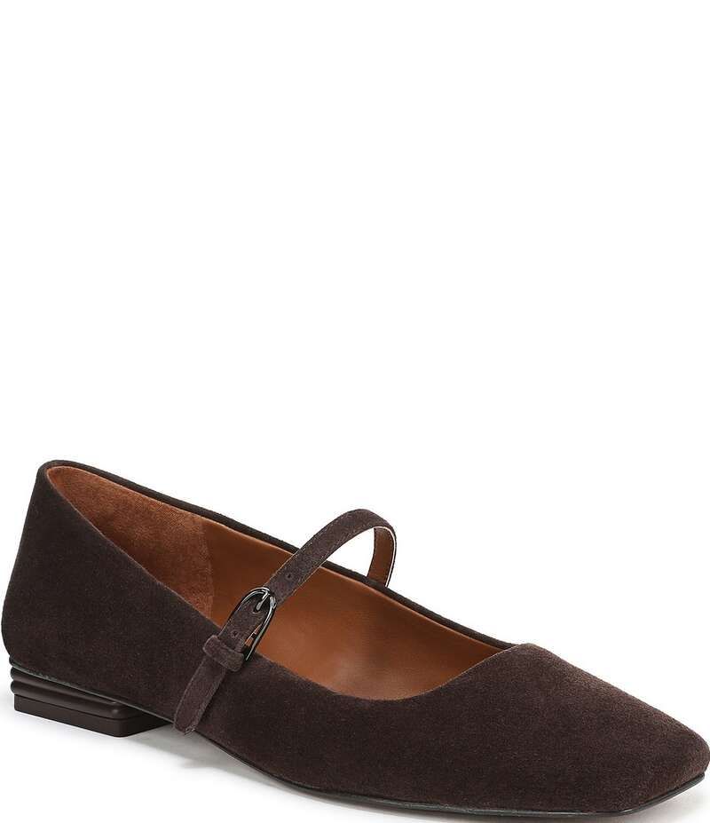 フランコサルト レディース シューズ パンプスエード Franco Sarto Tinsley Suede Mary Jane Flats Brown ブラウン 27,170円