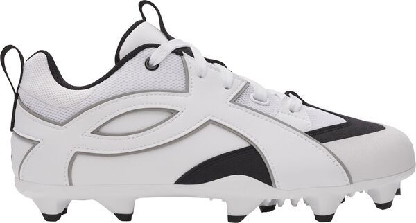 アンダーアーマー メンズ シューズ スニーカー Under Armour Mens Yard Icon TPU Baseball Cleats Triple White ホワイト