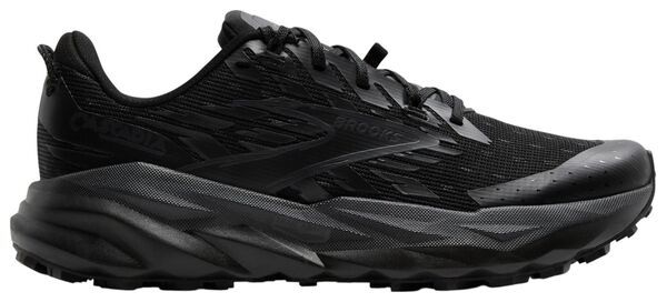 ブルックス メンズ シューズ スニーカー Brooks Mens Cascadia 19 Trail Running Shoes BlackBlackEbony ブラック