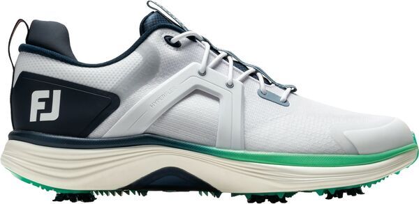 フットジョイ メンズ シューズ スニーカー FootJoy Mens Hyperflex Golf Shoes 2025 WhiteNavyGreen ホワイト