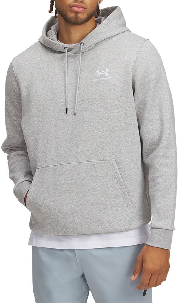 アンダーアーマー メンズ アウター パーカー・スウェット フリース Under Armour Mens Icon Fleece Hoodie Mod GrayWhite ホワイト