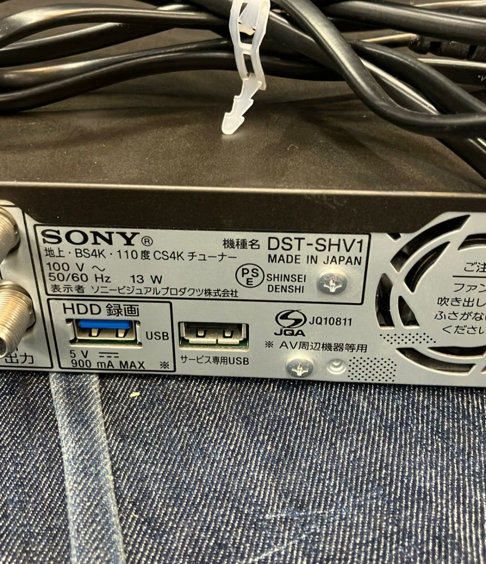 ソニー デジタルチューナー 地上・BS4K・110度CS 4Kチューナー DST