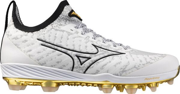 ミズノ メンズ シューズ スニーカー Mizuno Mens DominantPU Baseball Cleats WhiteGold ホワイト