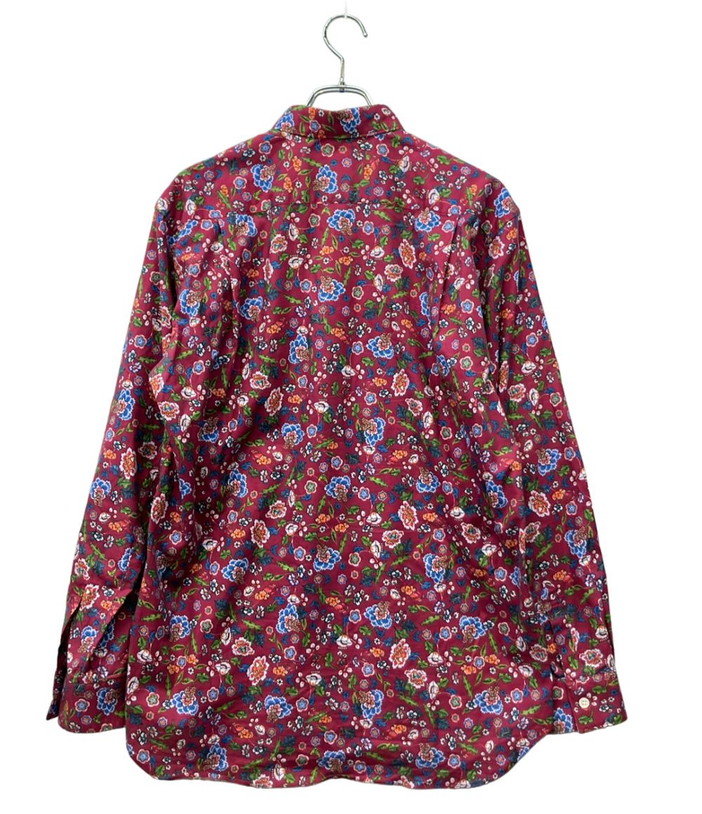 コムデギャルソンシャツ 長袖シャツ 花柄 メンズ SIZE M COMME des