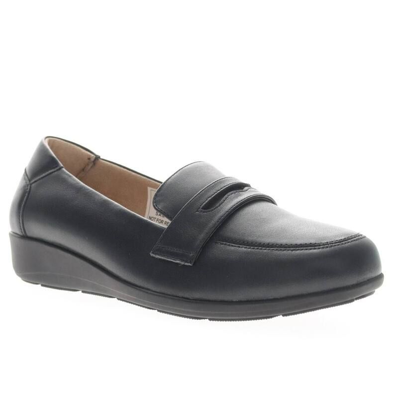 プロペット レディース シューズ スリッポン・ローファー Propet Yetta Womenslip On Shoes Black ブラック